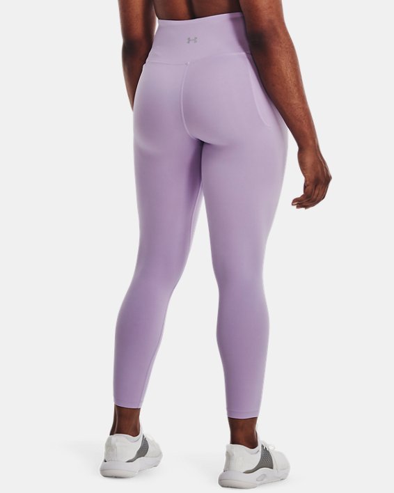 Legging longueur chevilles UA Meridian pour femmes, Purple, pdpMainDesktop image number 1